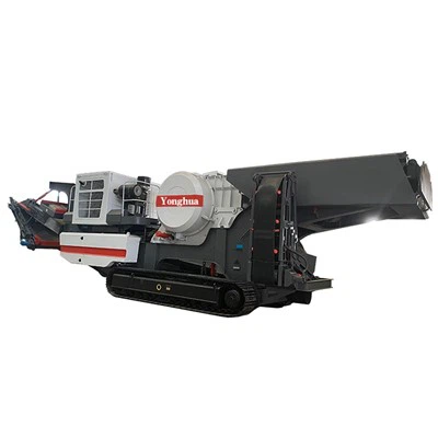 Trituradora de roca mòbil